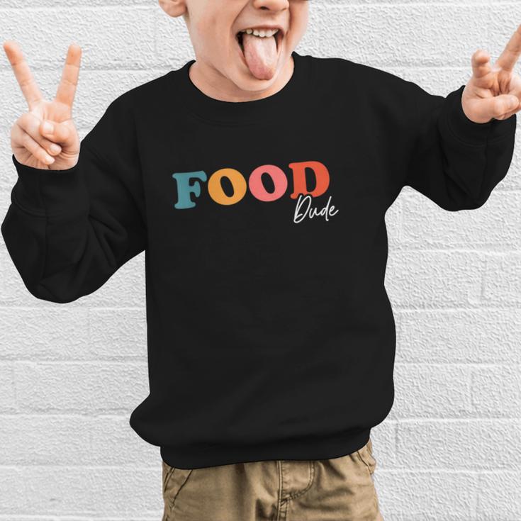 Food Dude Boho Sweet Lover By Food Dude For Back To School Graphic Kid Sweatshirt Food Dude Boho Sweet Lover By Food Dude For Back To School Graphic Kid Sweatshirt