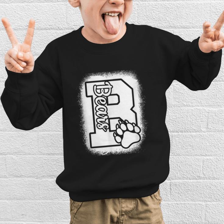 Go Cheer Bears High School Bears Back To School Spirit Graphic Kid Sweatshirt Go Cheer Bears High School Bears Back To School Spirit Graphic Kid Sweatshirt