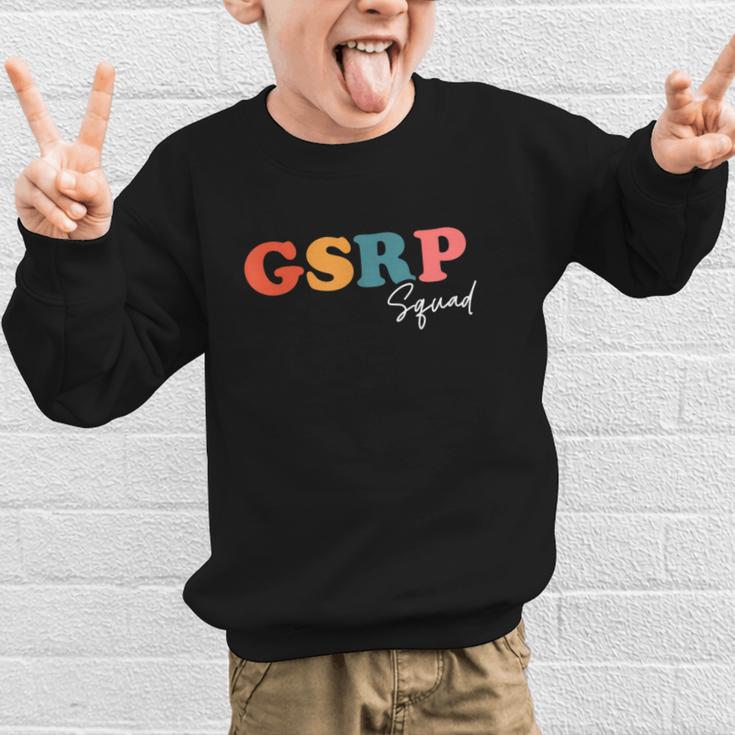 GSRP Squad Boho Cute Back To School GSRP Graphic Kid Sweatshirt GSRP Squad Boho Cute Back To School GSRP Graphic Kid Sweatshirt
