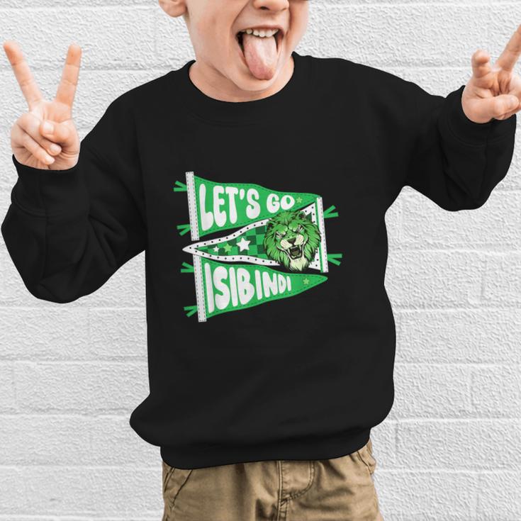 Let's Go Isibindi Courage Back To School Spirit Graphic Kid Sweatshirt Let's Go Isibindi Courage Back To School Spirit Graphic Kid Sweatshirt