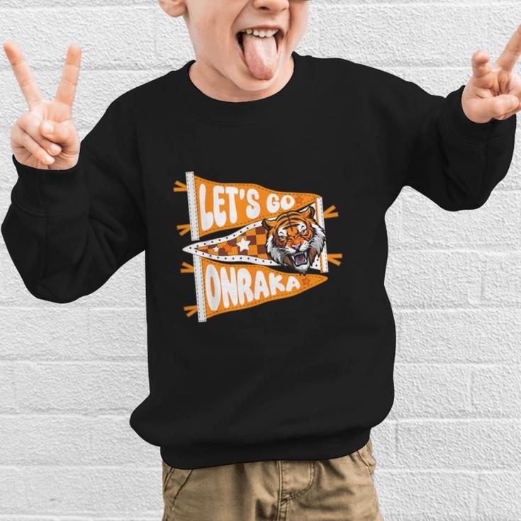 Let's Go Onraka Unity Back To School Spirit Graphic Kid Sweatshirt Let's Go Onraka Unity Back To School Spirit Graphic Kid Sweatshirt