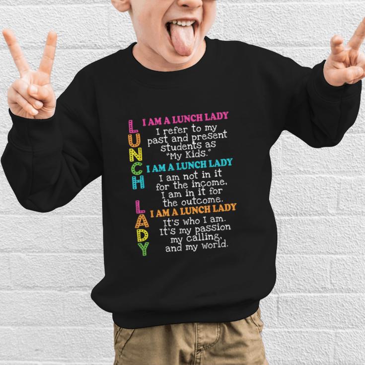 Lunch Hero Squad Lunch Ladies Cafeteria Crew Back To School Graphic Kid Sweatshirt Lunch Hero Squad Lunch Ladies Cafeteria Crew Back To School Graphic Kid Sweatshirt