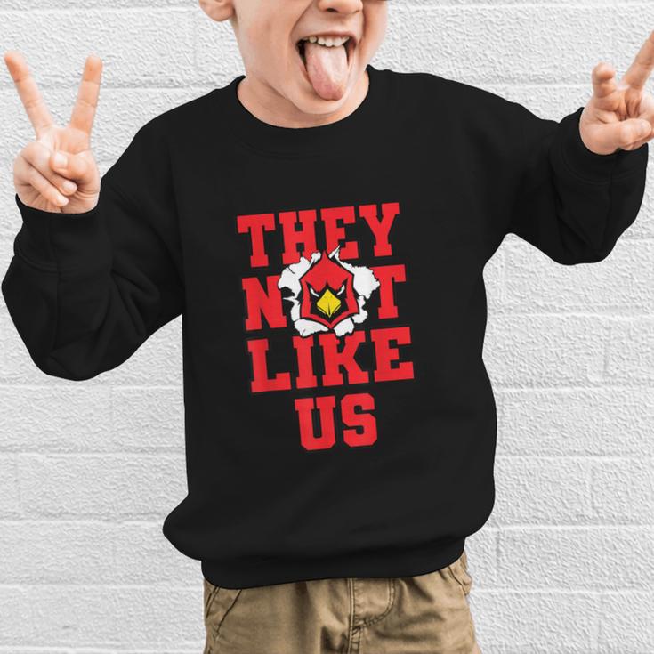 Not Like Cardinal Back To School Spirit R Graphic Kid Sweatshirt
