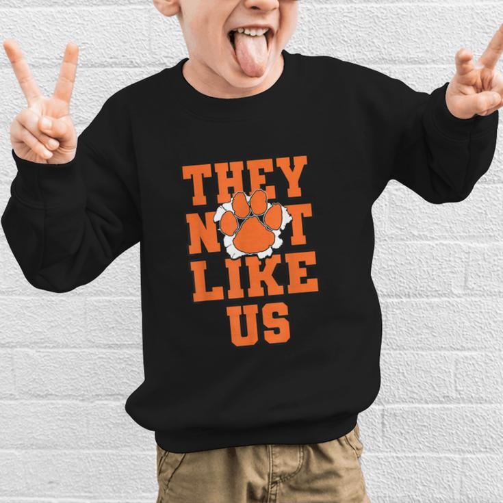 Not Like Tigers Back To School Spirit O Graphic Kid Sweatshirt Not Like Tigers Back To School Spirit O Graphic Kid Sweatshirt