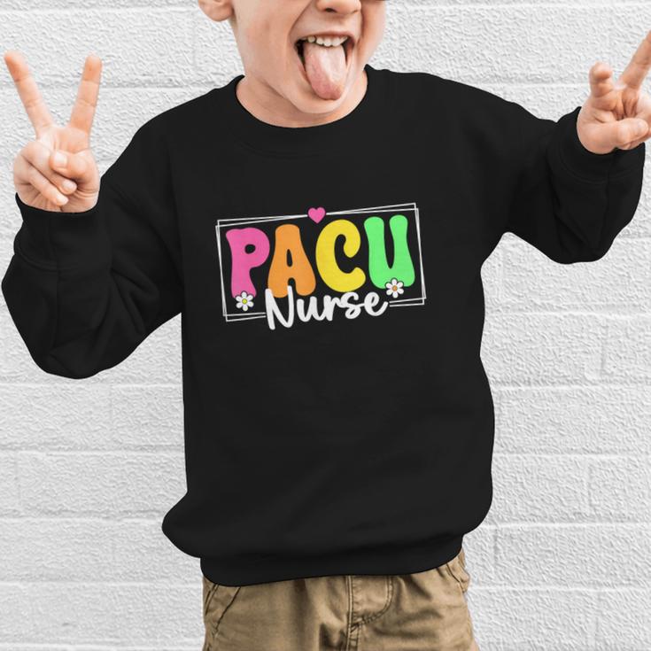 PACU Nurse Back To School Student Nurse Graphic Kid Sweatshirt PACU Nurse Back To School Student Nurse Graphic Kid Sweatshirt