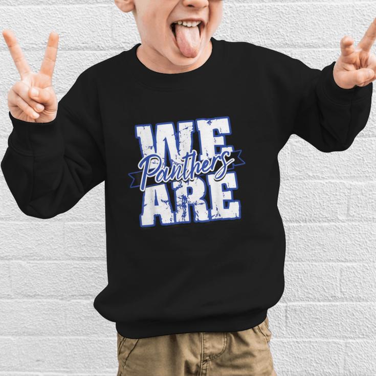 Panthers Back To School Spirit B Graphic Kid Sweatshirt