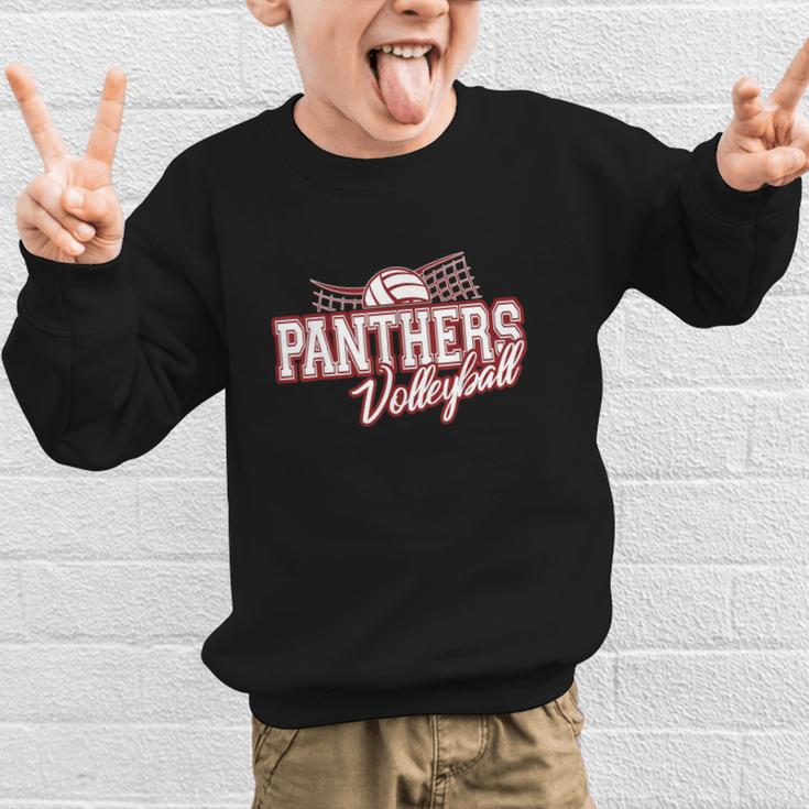 Panthers Volleyball Back To School Spirit M Graphic Kid Sweatshirt Panthers Volleyball Back To School Spirit M Graphic Kid Sweatshirt