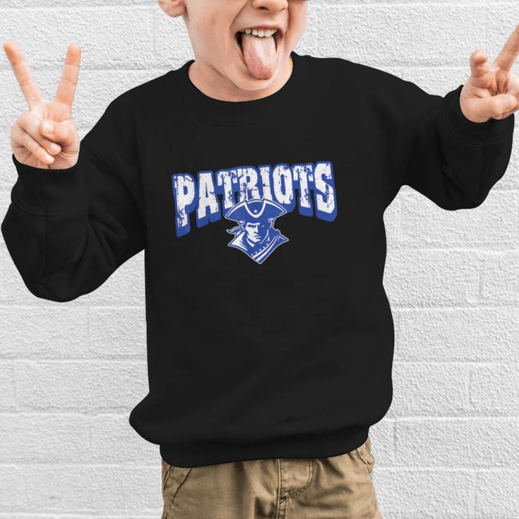 Patriots Back To School Spirit B Graphic Kid Sweatshirt Patriots Back To School Spirit B Graphic Kid Sweatshirt