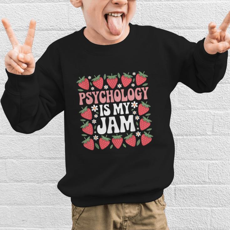 Psychology Is My Jam School Psychologist Back To School Graphic Kid Sweatshirt Psychology Is My Jam School Psychologist Back To School Graphic Kid Sweatshirt