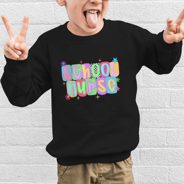 School Nurse Appreciation Day For Best Nurses Back To School Graphic Kid Sweatshirt School Nurse Appreciation Day For Best Nurses Back To School Graphic Kid Sweatshirt