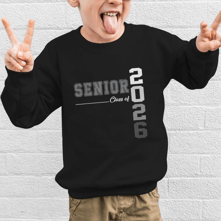 Senior Class Of 2026 Back To School Senior Graduation 2026 Graphic Kid Sweatshirt