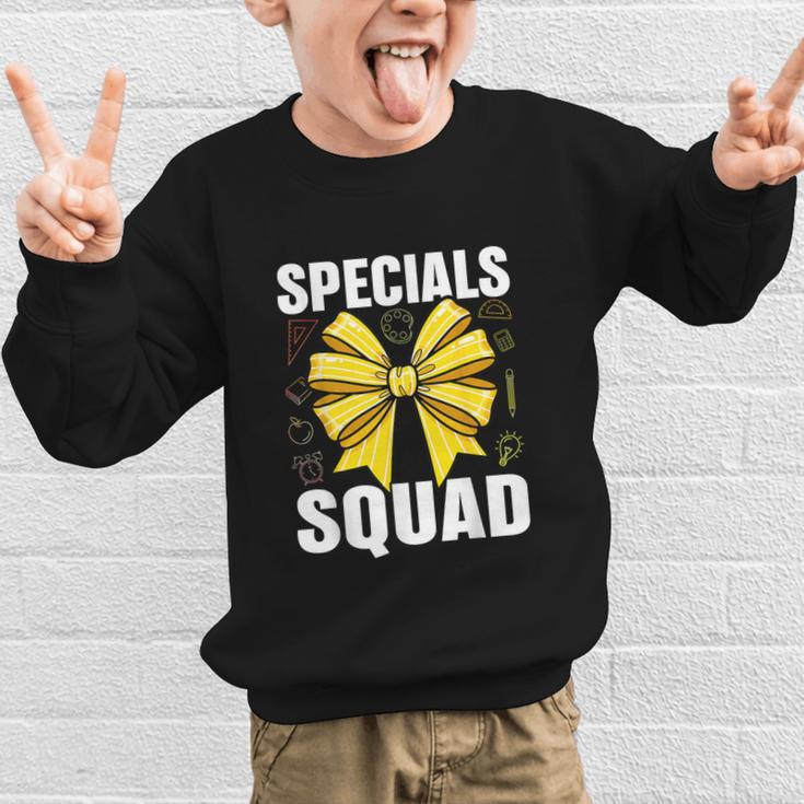 Specials Squad Tie Dye Back To School Women Appreciation Graphic Kid Sweatshirt Specials Squad Tie Dye Back To School Women Appreciation Graphic Kid Sweatshirt