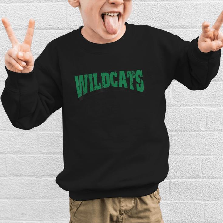Wildcats Back To School Spirit G Graphic Kid Sweatshirt