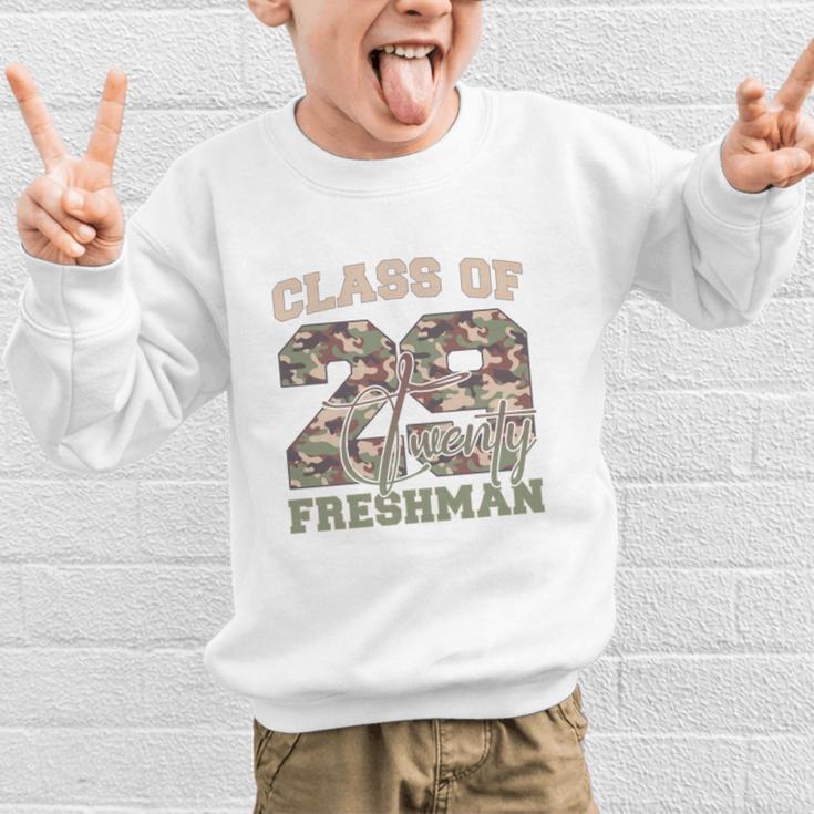 Class Of 2029 Freshman High School Back To School 9th Grade Performance Graphic Kid Sweatshirt