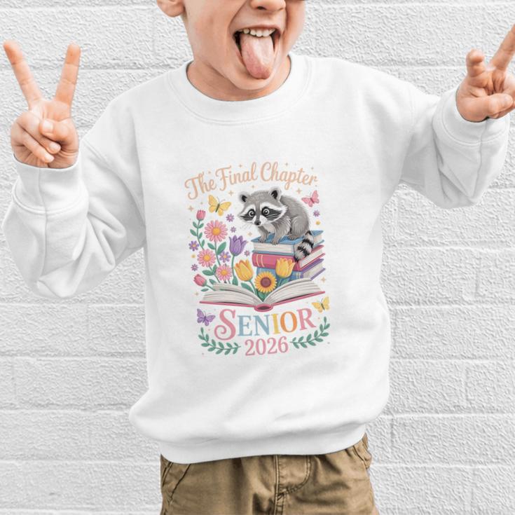 The Final Chapter Back To School Class Of 2026 Senior Premium Tri-Blend Graphic Kid Sweatshirt