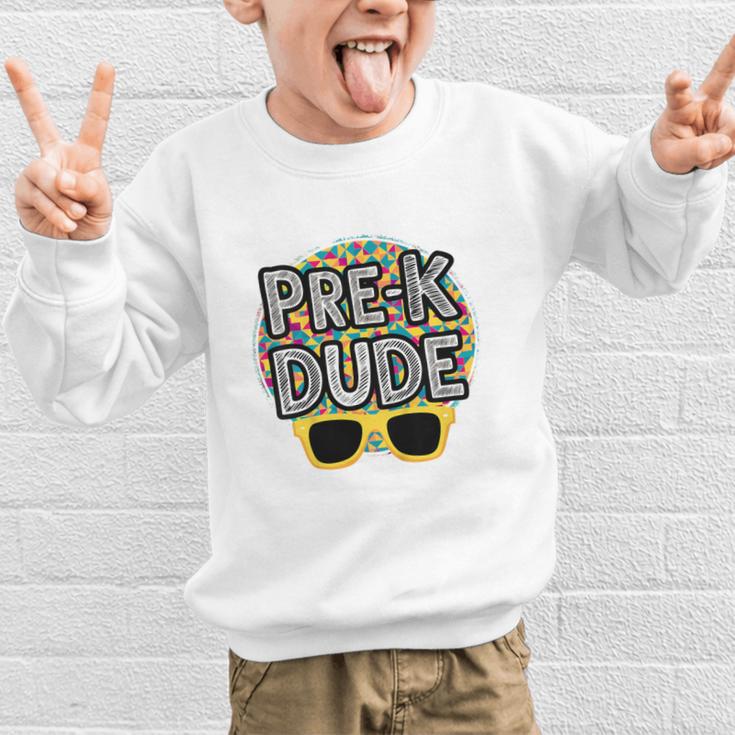Kids Pre-K Dude Shirt Back To School PreK Boy Girl Graphic Kid Sweatshirt Kids Pre-K Dude Shirt Back To School PreK Boy Girl Graphic Kid Sweatshirt