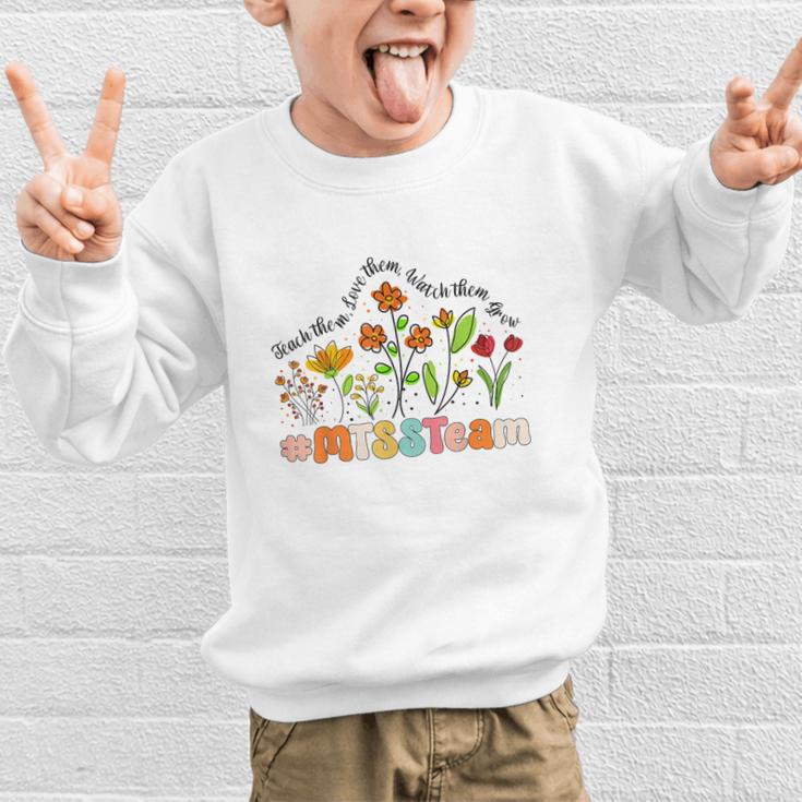 MTSS Team Appreciation Week Back To School Graphic Kid Sweatshirt