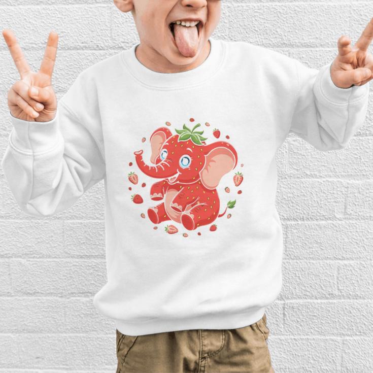 Strawberry Elephant Italian Brainrot Meme Back To School Premium Tri-Blend Graphic Kid Sweatshirt Strawberry Elephant Italian Brainrot Meme Back To School Premium Tri-Blend Graphic Kid Sweatshirt