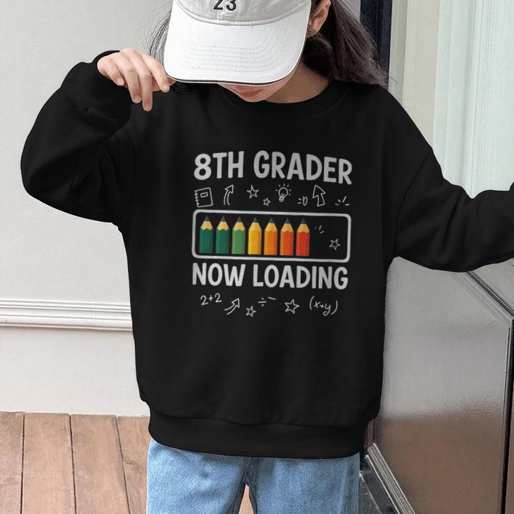 8th Grader Now Loading 8th Grade Back To School T-Shirt Graphic Kid Sweatshirt 8th Grader Now Loading 8th Grade Back To School T-Shirt Graphic Kid Sweatshirt