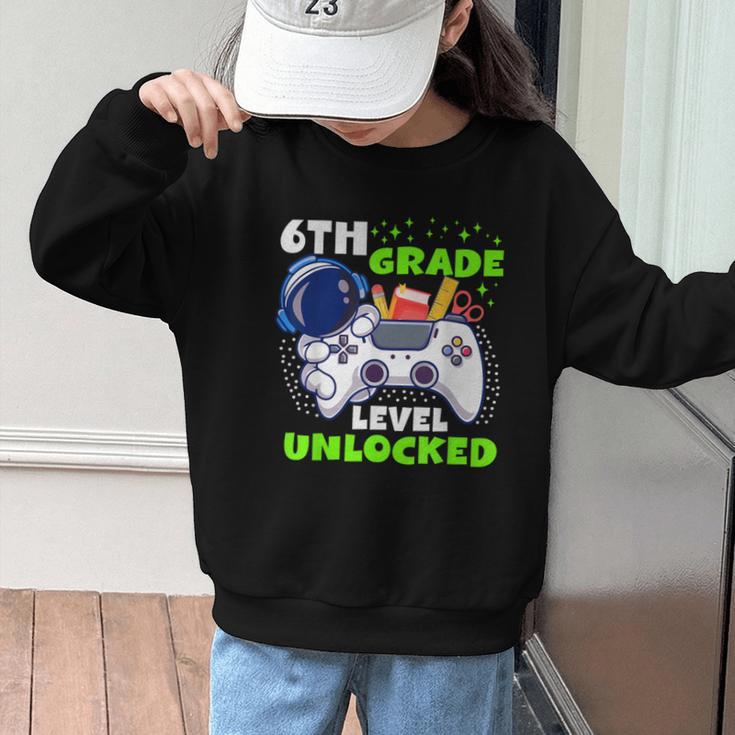 Back To School 6th Grade Level Unlocked Gamer Boys Kids Graphic Kid Sweatshirt Back To School 6th Grade Level Unlocked Gamer Boys Kids Graphic Kid Sweatshirt