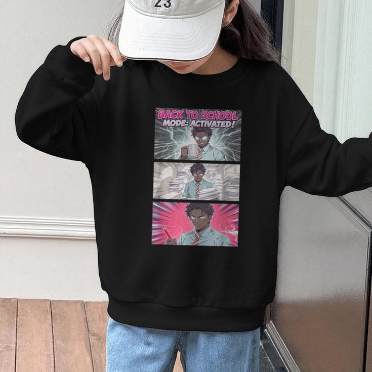 Back To School Anime Boys Student Girl Manga Kawaii Taecher Graphic Kid Sweatshirt Back To School Anime Boys Student Girl Manga Kawaii Taecher Graphic Kid Sweatshirt