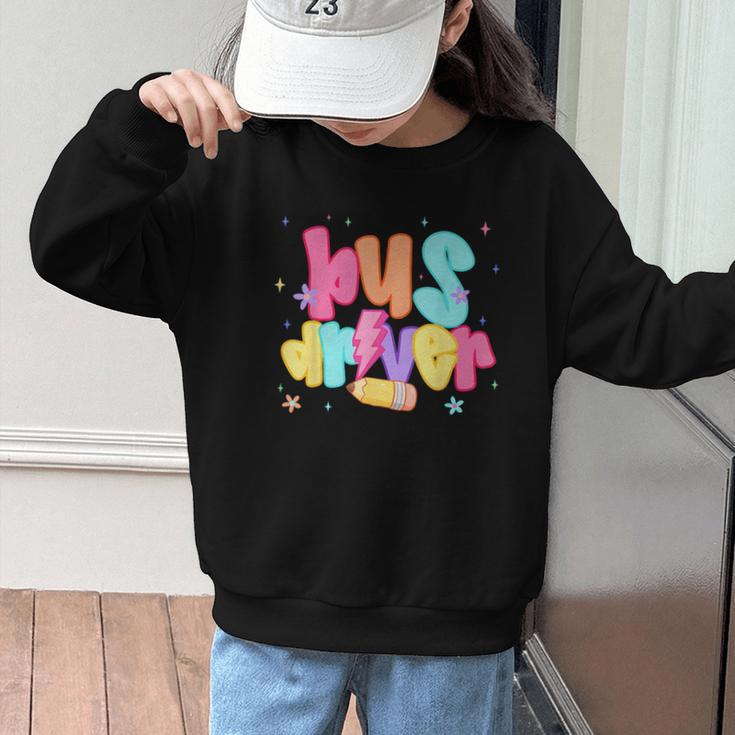 Back To School Bus Driver First Day Men Women Lighting Graphic Kid Sweatshirt Back To School Bus Driver First Day Men Women Lighting Graphic Kid Sweatshirt