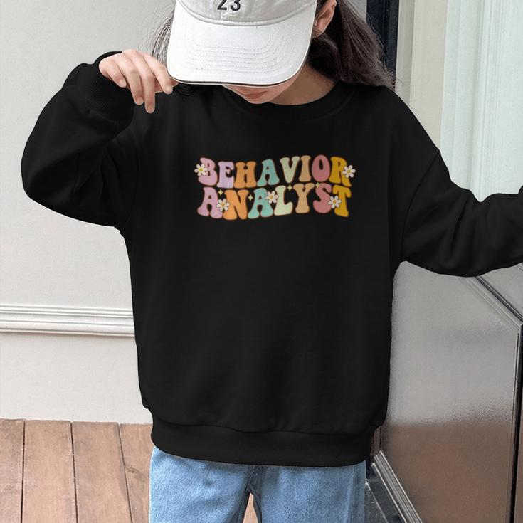 Behavior Analyst Fun Back To School Appreciation Graphic Kid Sweatshirt