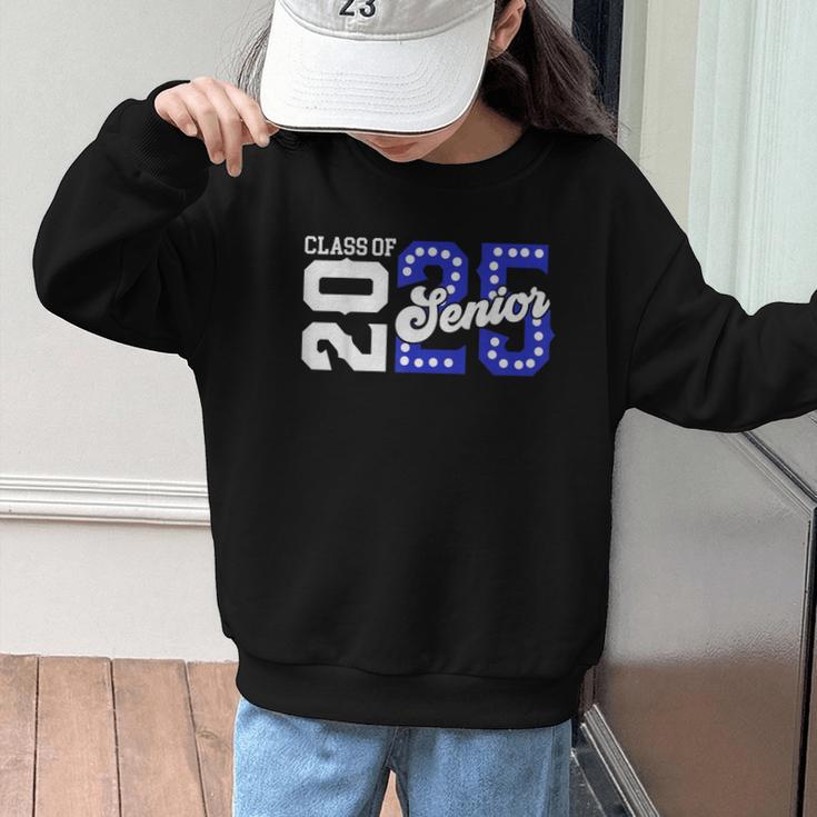Class Of 2025 Senior 2025 Back To School Graduation Party Graphic Kid Sweatshirt Class Of 2025 Senior 2025 Back To School Graduation Party Graphic Kid Sweatshirt