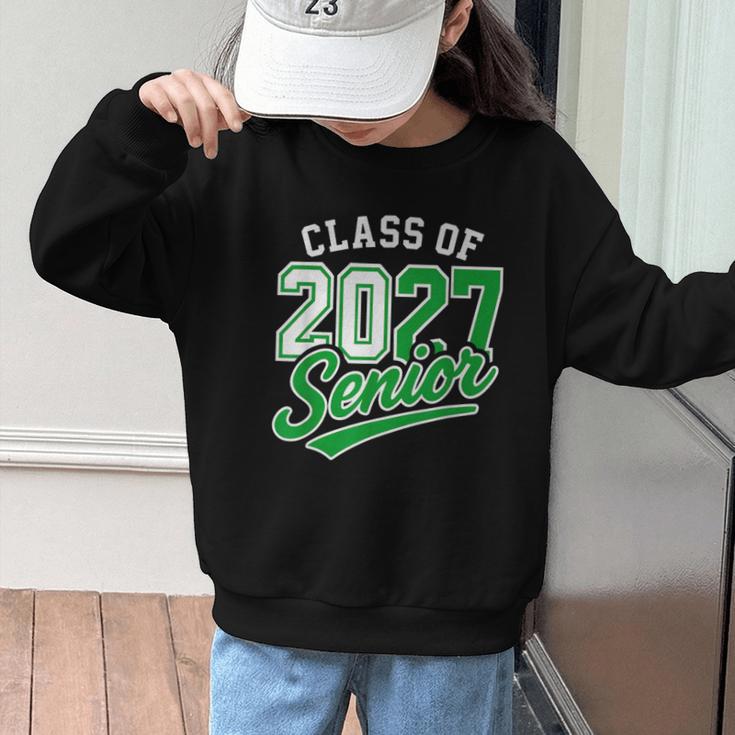 Class Of 2027 Senior 2027 Back To School Graduation 2027 Graphic Kid Sweatshirt Class Of 2027 Senior 2027 Back To School Graduation 2027 Graphic Kid Sweatshirt
