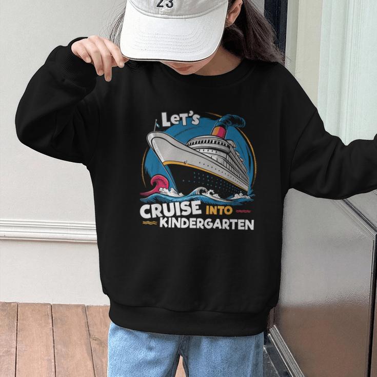 Cruise Ship Kindergarten Back To School Boys Girls Kids Graphic Kid Sweatshirt