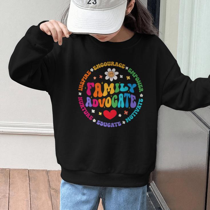 Family Advocate Appreciation Week Back To School PTO Graphic Kid Sweatshirt Family Advocate Appreciation Week Back To School PTO Graphic Kid Sweatshirt