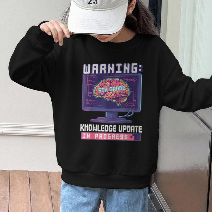 Fifth Grade Back To School Shirts Kids Girls Boys Computers Graphic Kid Sweatshirt