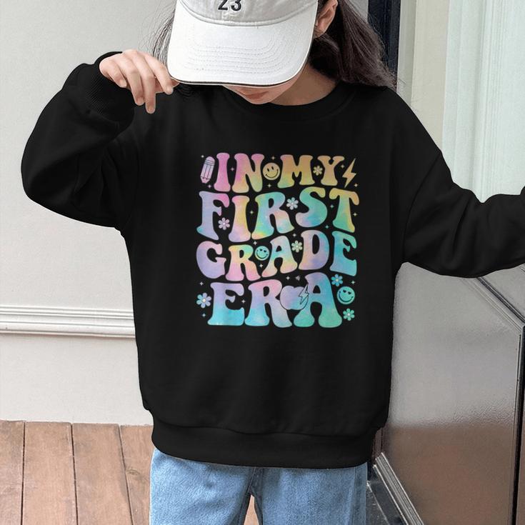 In My First Grade Era Girl Tie Dye 1st Grade Back To School Graphic Kid Sweatshirt In My First Grade Era Girl Tie Dye 1st Grade Back To School Graphic Kid Sweatshirt