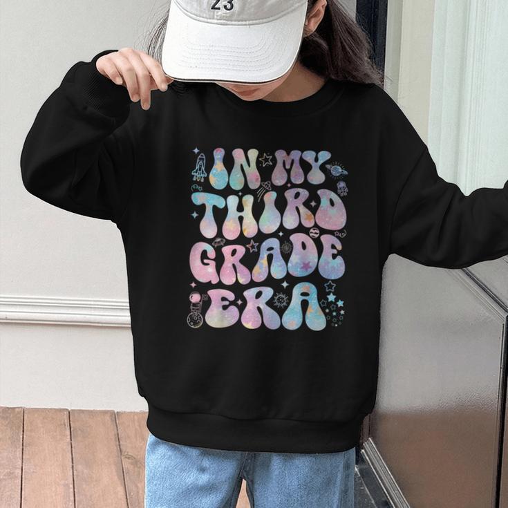 Groovy In My Third Grade Era Tie Dye Kids Boy Back To School Graphic Kid Sweatshirt Groovy In My Third Grade Era Tie Dye Kids Boy Back To School Graphic Kid Sweatshirt