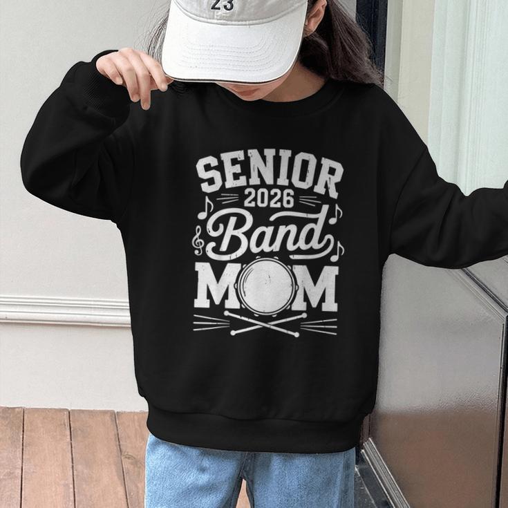 My Last First Day Senior 2026 Band Mom Back To School Retro Graphic Kid Sweatshirt My Last First Day Senior 2026 Band Mom Back To School Retro Graphic Kid Sweatshirt
