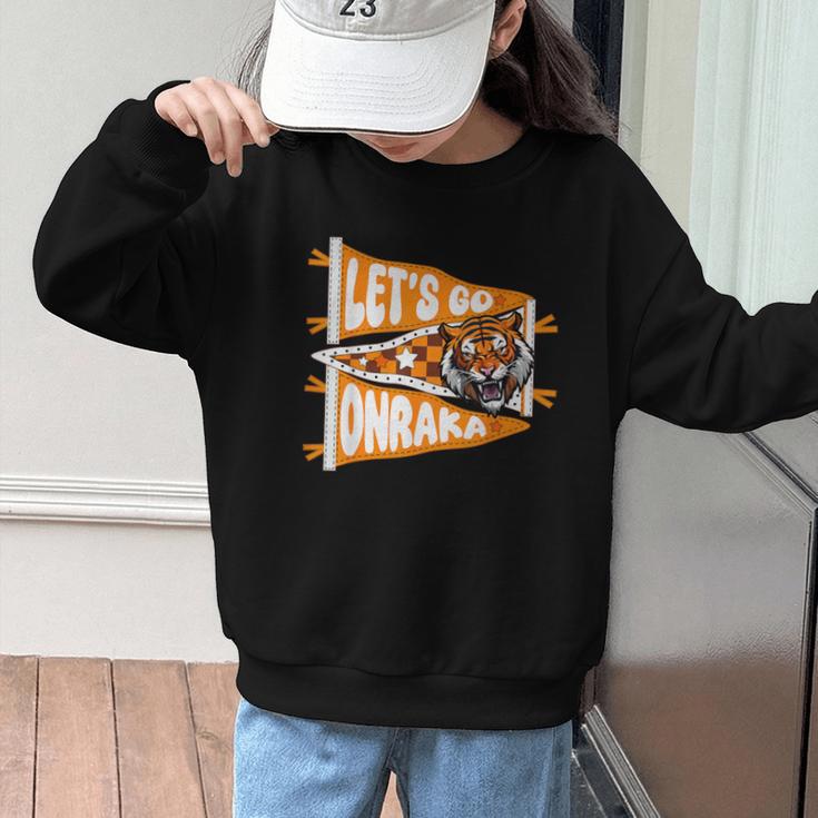 Let's Go Onraka Unity Back To School Spirit Graphic Kid Sweatshirt Let's Go Onraka Unity Back To School Spirit Graphic Kid Sweatshirt