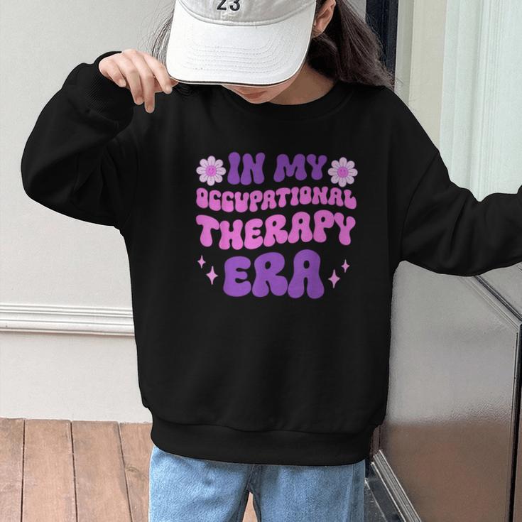In My Occupational Therapy Era Groovy OT Back To School Graphic Kid Sweatshirt In My Occupational Therapy Era Groovy OT Back To School Graphic Kid Sweatshirt
