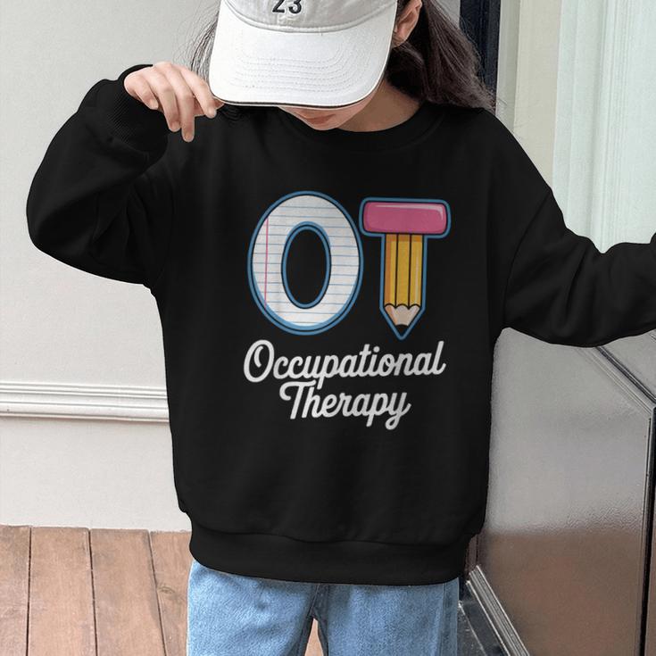Occupational Therapy OT And COTA Back To School Graphic Kid Sweatshirt Occupational Therapy OT And COTA Back To School Graphic Kid Sweatshirt