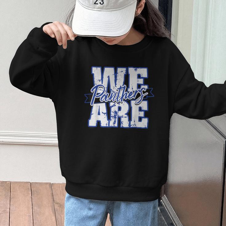 Panthers Back To School Spirit B Graphic Kid Sweatshirt