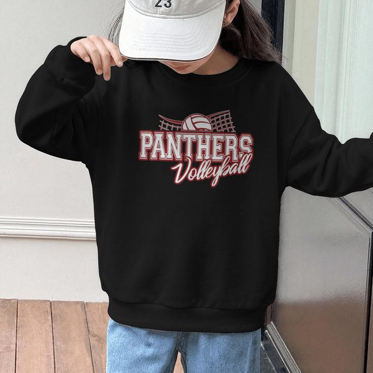 Panthers Volleyball Back To School Spirit M Graphic Kid Sweatshirt Panthers Volleyball Back To School Spirit M Graphic Kid Sweatshirt