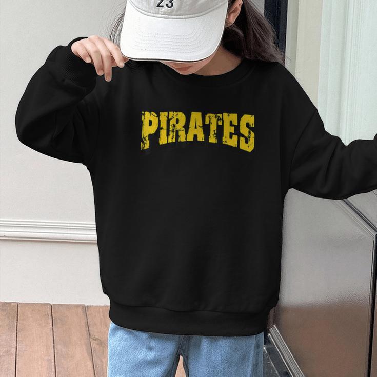 Pirates Back To School Spirit GY Graphic Kid Sweatshirt Pirates Back To School Spirit GY Graphic Kid Sweatshirt
