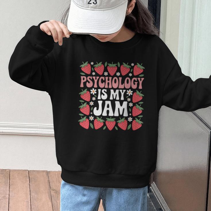 Psychology Is My Jam School Psychologist Back To School Graphic Kid Sweatshirt Psychology Is My Jam School Psychologist Back To School Graphic Kid Sweatshirt