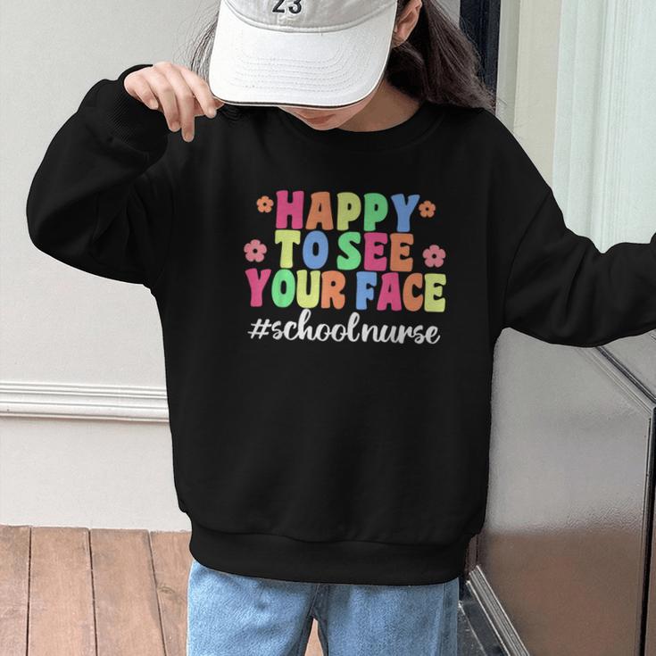 School Nurse For Back To School Nursing Graphic Kid Sweatshirt School Nurse For Back To School Nursing Graphic Kid Sweatshirt