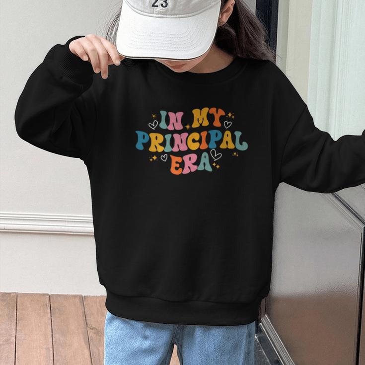 School Principal Back To School In My Principal Era Graphic Kid Sweatshirt