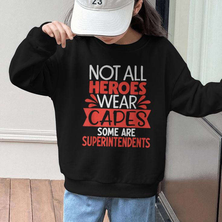 School Supervisor Manager Back To School Superintendent Graphic Kid Sweatshirt School Supervisor Manager Back To School Superintendent Graphic Kid Sweatshirt