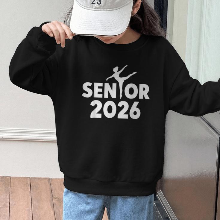Senior 2026 Dance Team Class Of 2026 Graduate Back To School Graphic Kid Sweatshirt