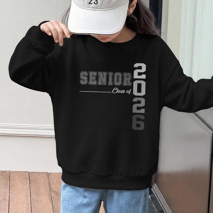 Senior Class Of 2026 Back To School Senior Graduation 2026 Graphic Kid Sweatshirt