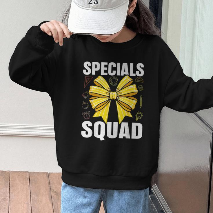 Specials Squad Tie Dye Back To School Women Appreciation Graphic Kid Sweatshirt Specials Squad Tie Dye Back To School Women Appreciation Graphic Kid Sweatshirt