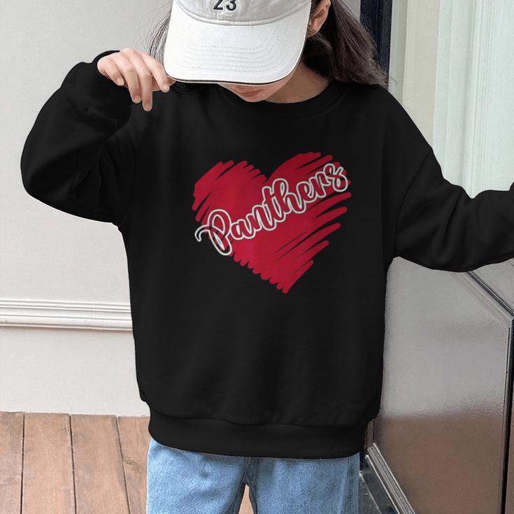 Vintage Panthers School Sports Name Spirit Go Back To School Graphic Kid Sweatshirt Vintage Panthers School Sports Name Spirit Go Back To School Graphic Kid Sweatshirt