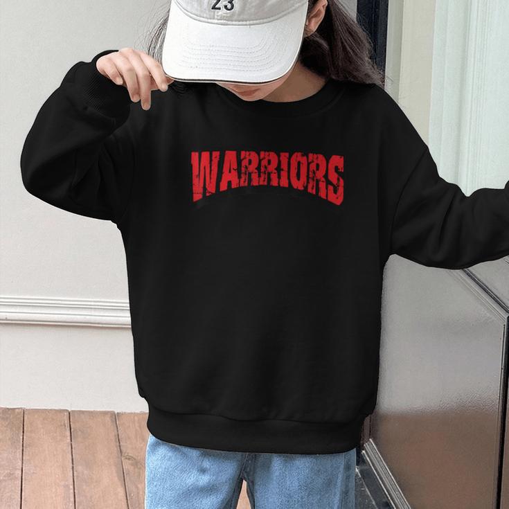 Warriors Back To School Spirit R Graphic Kid Sweatshirt Warriors Back To School Spirit R Graphic Kid Sweatshirt